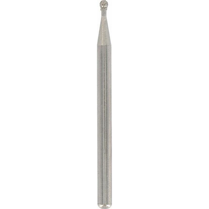 Schleifspitze silber, Kugeldurchmesser 2 mm