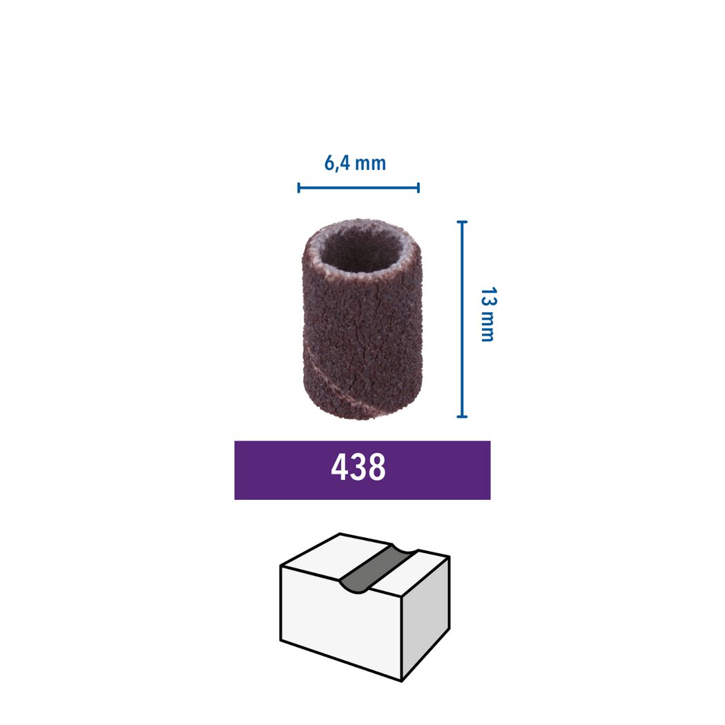 Schleifband 6er-Pack K120