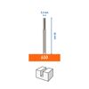 Nutfräser 650 Ø 3,2 mm