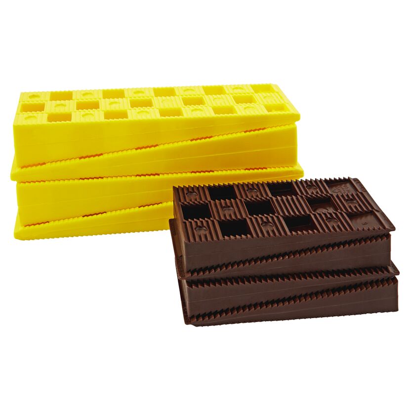 Kunststoffkeile-Set groß 8 Stück