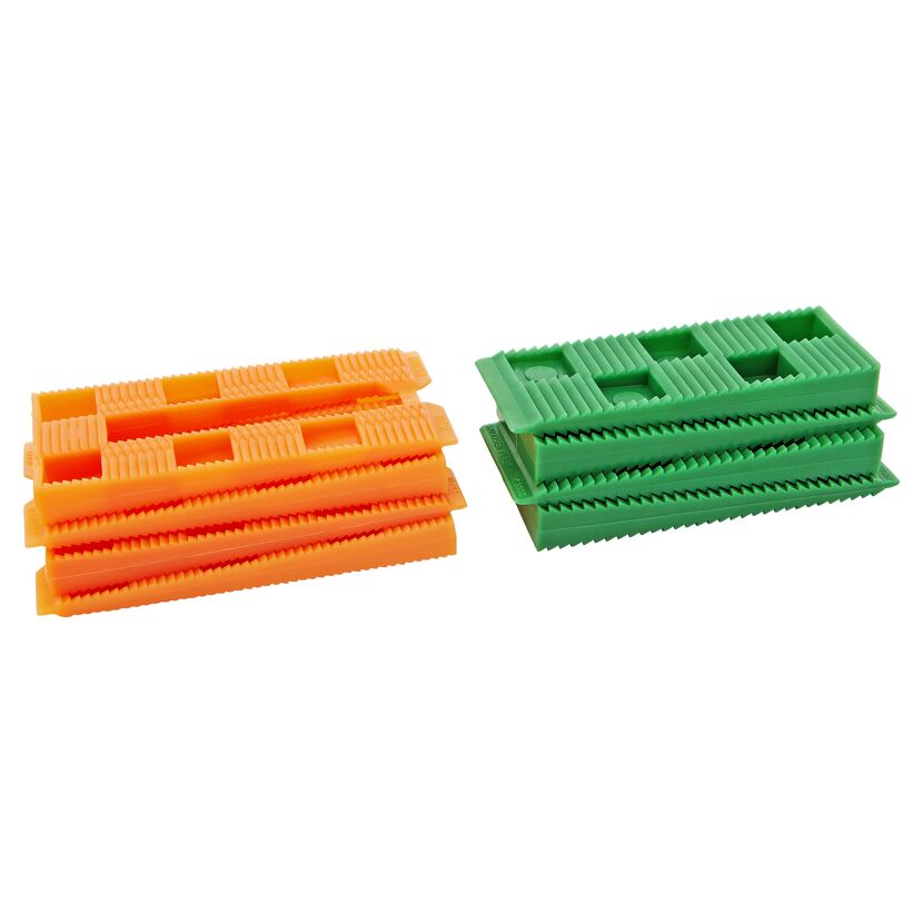 Kunststoffkeile-Set klein 8 Stück