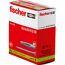 fischer Universaldübel UX 6 x 35 R S/20 mit Rand und Schraube 25 Stück