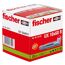 fischer Universaldübel UX 10 x 60 R mit Rand 25 Stück