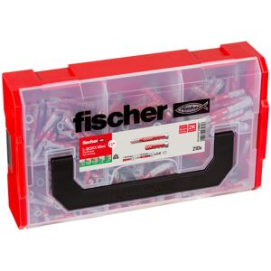 Dübel-Box 'FIXtainer - Duopower' kurz/lang, 210-teilig