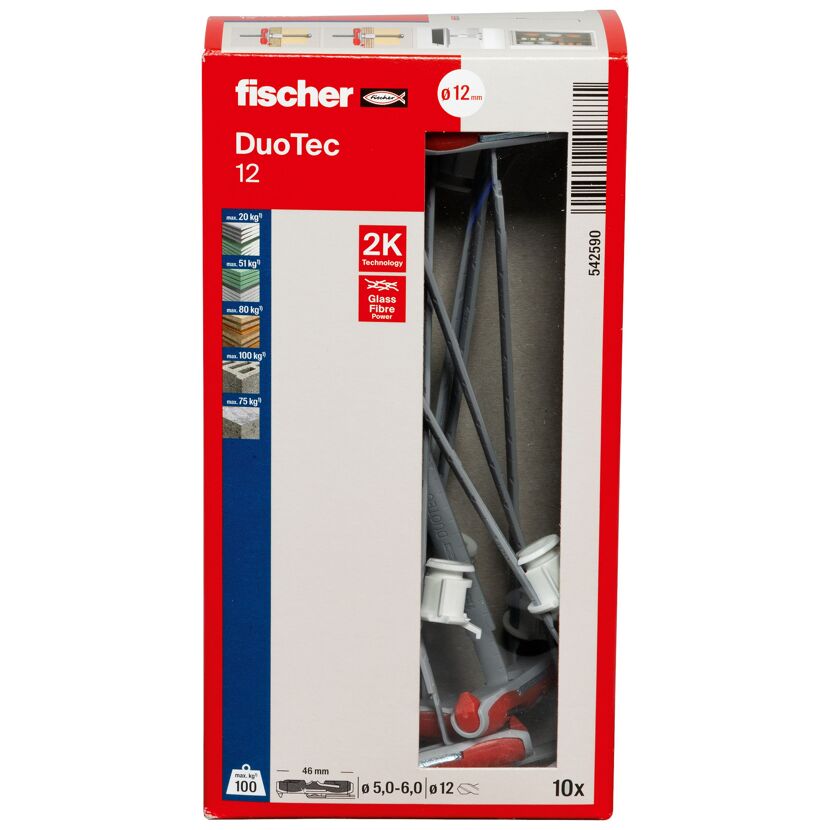 Fischer DuoTec 12 Dübel