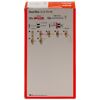 Montage-Set 'Duotec' Nylon-Kippdübel und Panheadschrauben, Ø 12 x 60 mm, 20-teilig