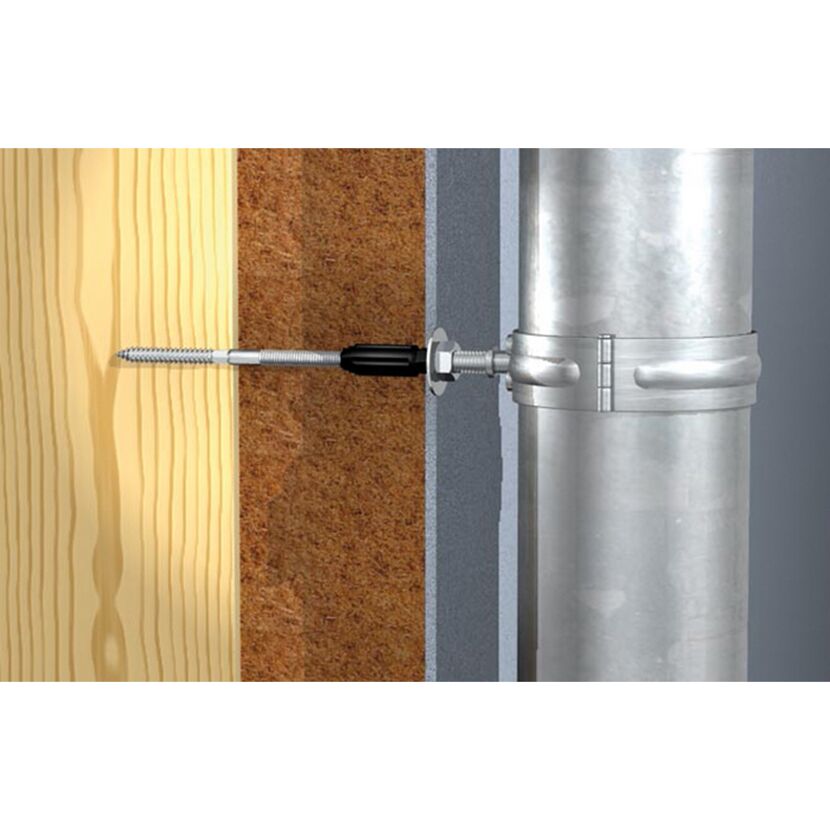 Abstandsmontagesystem 'Thermax 10' für Dämmstoffe 180 bis 200 mm, 2 Stück