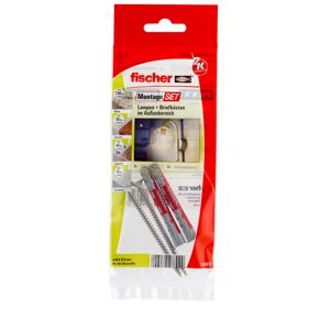 Montage-Set für Lampen und Briefkästen im Außenbereich, 4-teilig