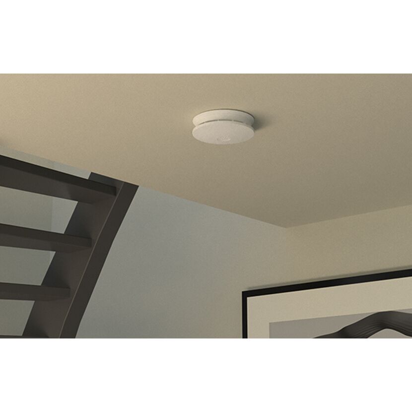 Rauchmelder DUOBLADE S LD an der Decke montiert