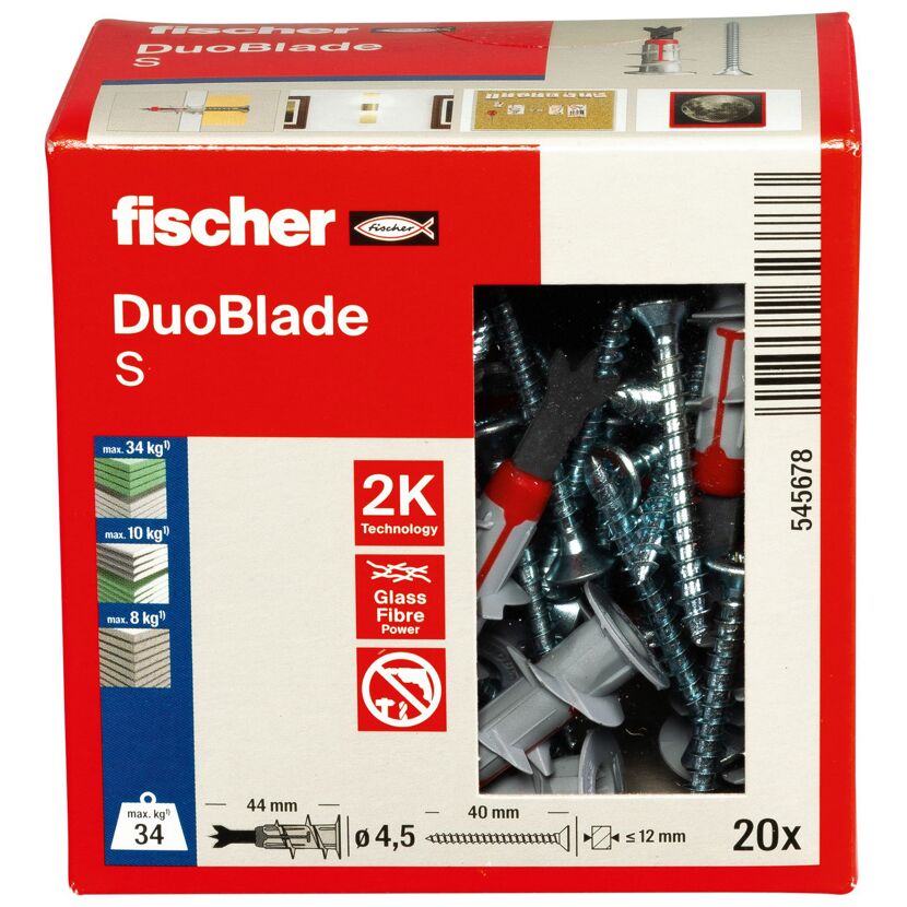 Fischer DUOBLADE S Dübel
