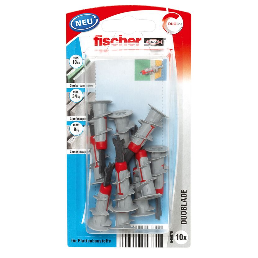 Fischer DUOBLADE, 10 Stück in Verpackung