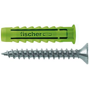 Spreizdübel 'SX GREEN' mit Spanplattenschraube Ø 6 x 30 mm 45 Stück