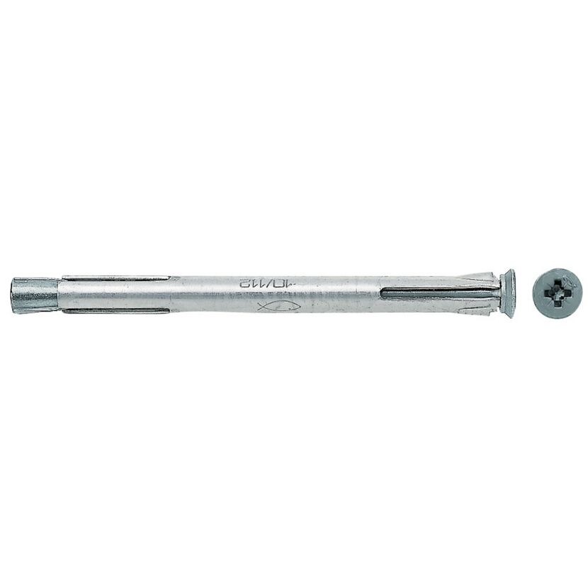 Metalldübel F 10 M 132 und Schraube