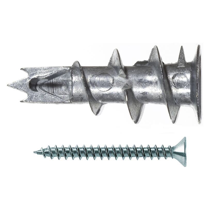 Dübel und Schraube