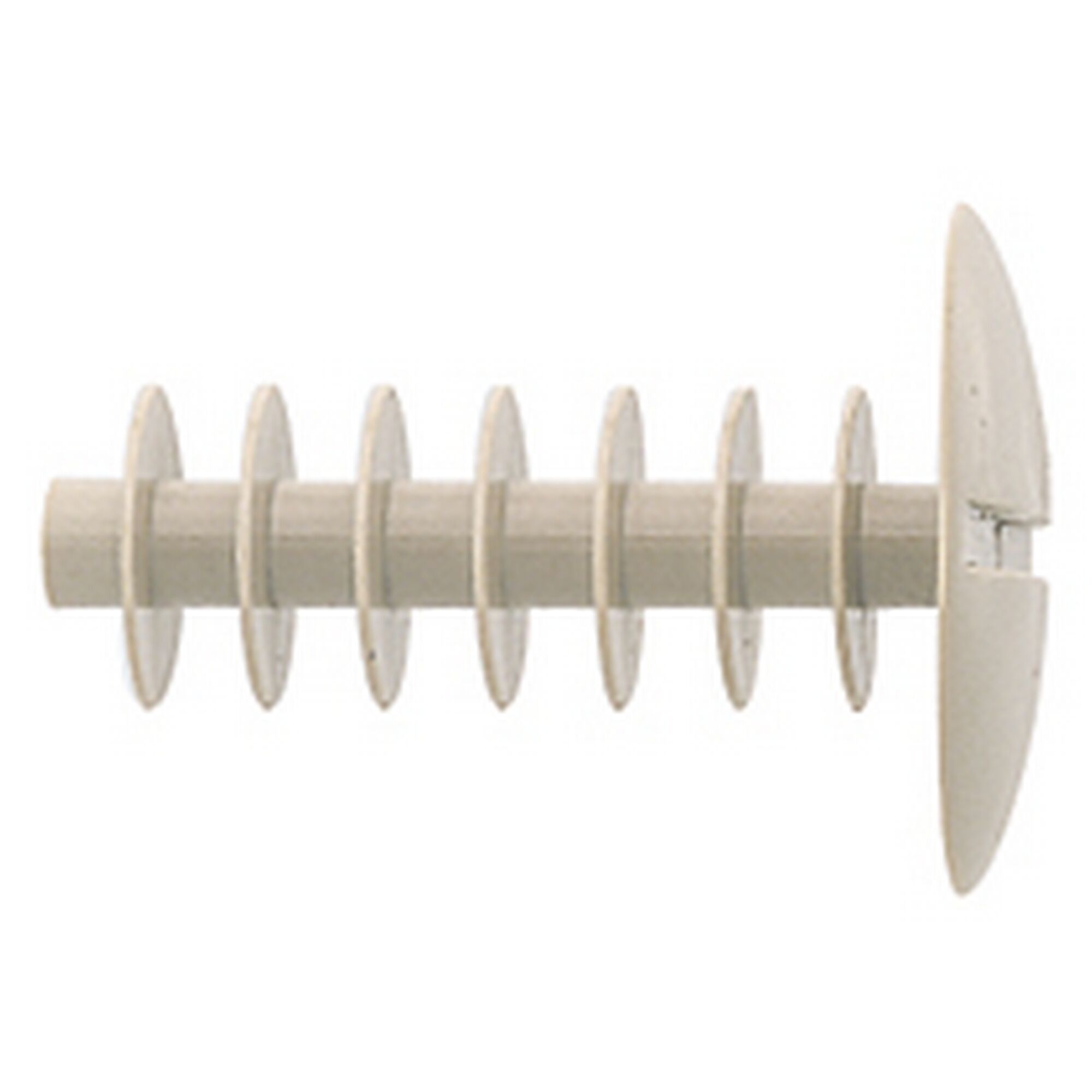 Beiger Kunststoffdübel AD 12x40 W