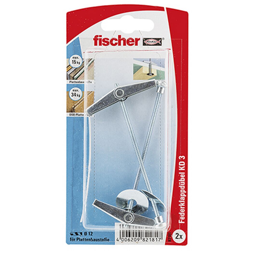 fischer Kippdübel KD 3 2 Stück