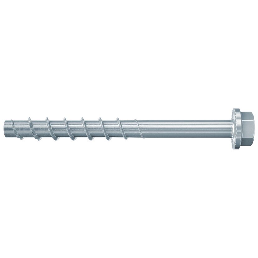 Metallschraube mit Gewinde und Sechskantkopf