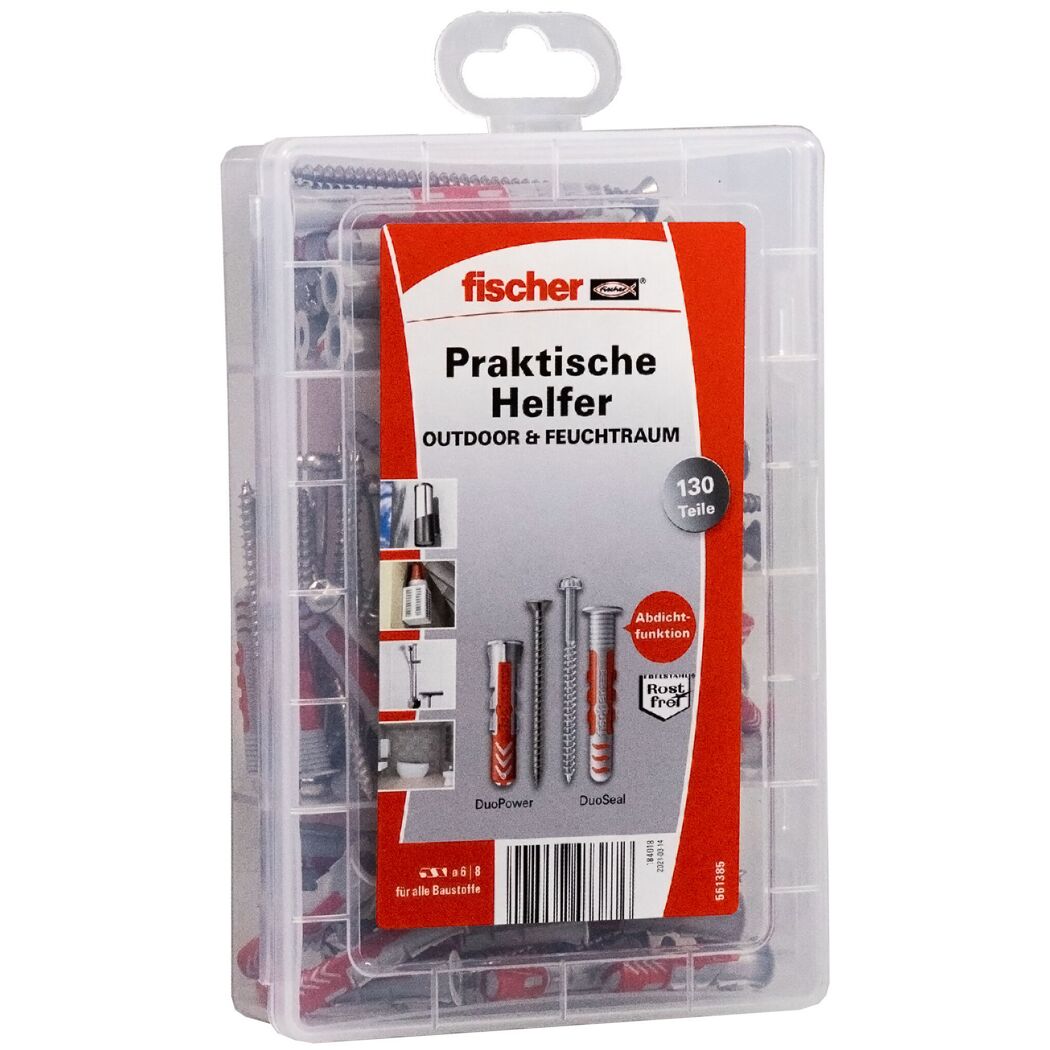 Fischer Dübelsortiment in durchsichtiger Box