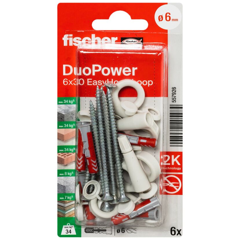 Fischer DuoPower EasyHoop 6x30