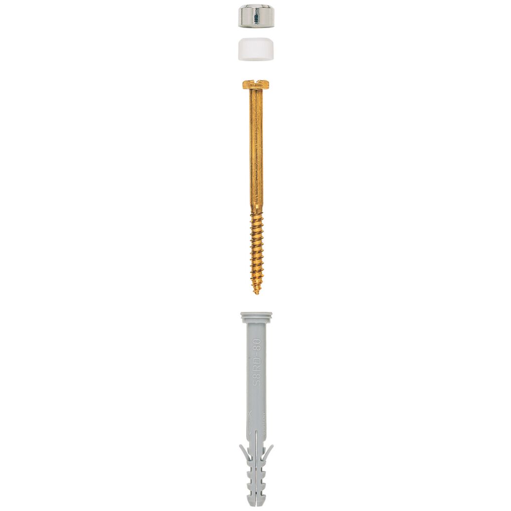 fischer WC-Befestigung S 8 RD 80 2 Stück