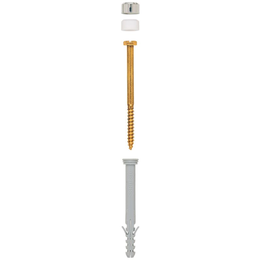 fischer WC-Befestigung S 8 RD 80 2 Stück
