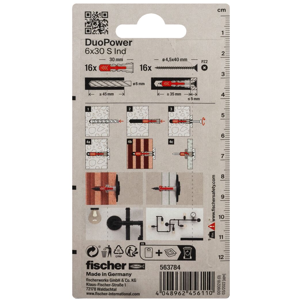 Fischer DuoPower 6x30 S Ind mit Anleitung