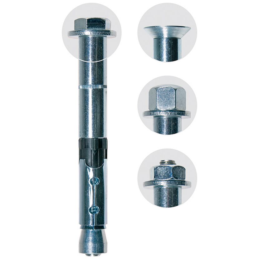 fischer Hochleistungsanker FH II 12/10 S mit Schraube 2 Stück