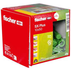 Spreizdübel-Set 'SX Plus Green' Ø 10 x 50 mm, 45-teilig