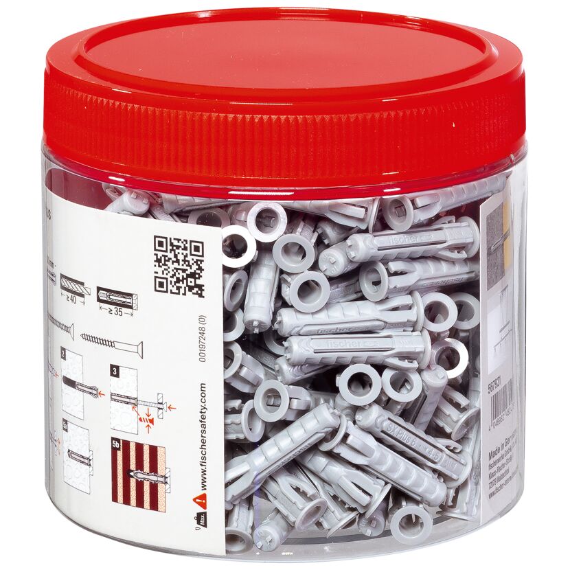 Fischer SXPlus 6 Dübel im Plastikbehälter