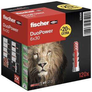 Dübel 'DuoPower' 6 x 30 mm 120 Stück