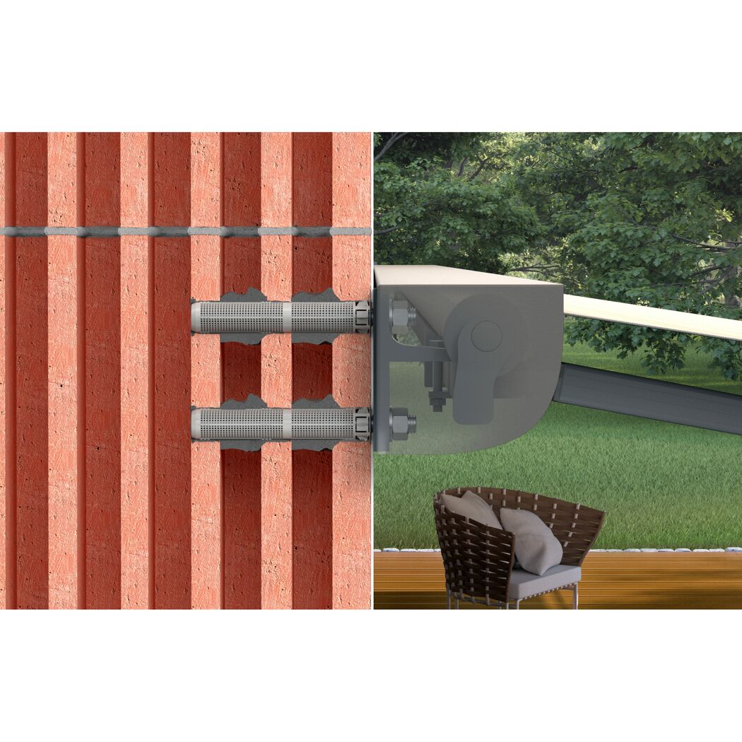 Injektions-Ankerhülse 'FIS H' 20 x 85 mm Kunststoff 4 Stück