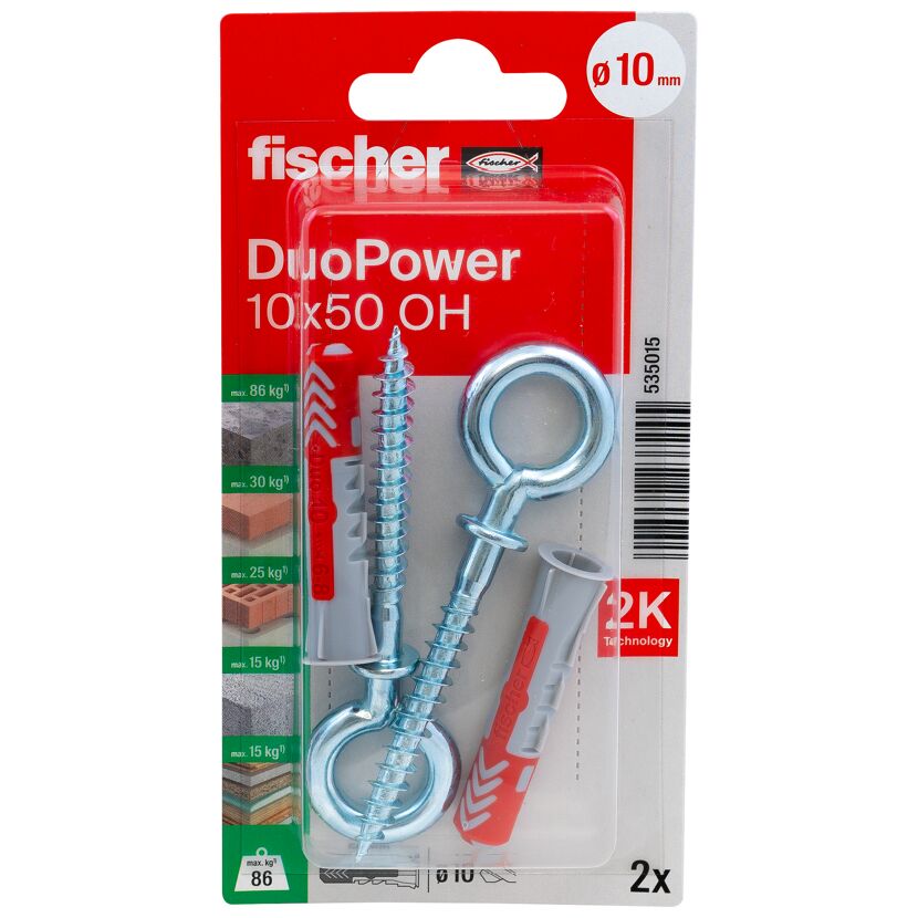 DuoPower 'OH' Ø 10 x 5 mm 2 Stück