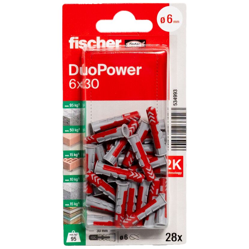 DuoPower Ø 6 x 3 mm 28 Stück