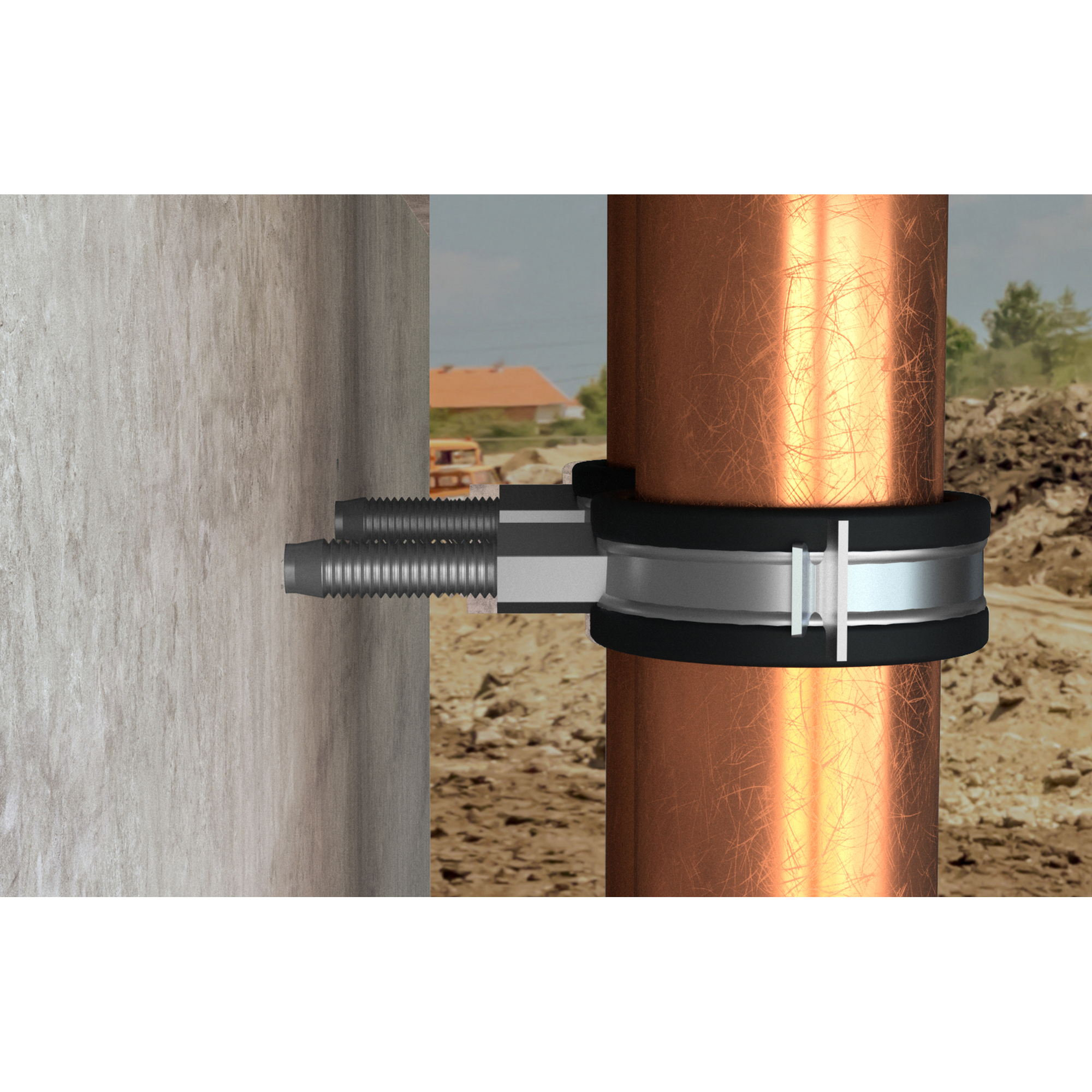 Gasbetondübel 'GB' 5 mm 4 Stück