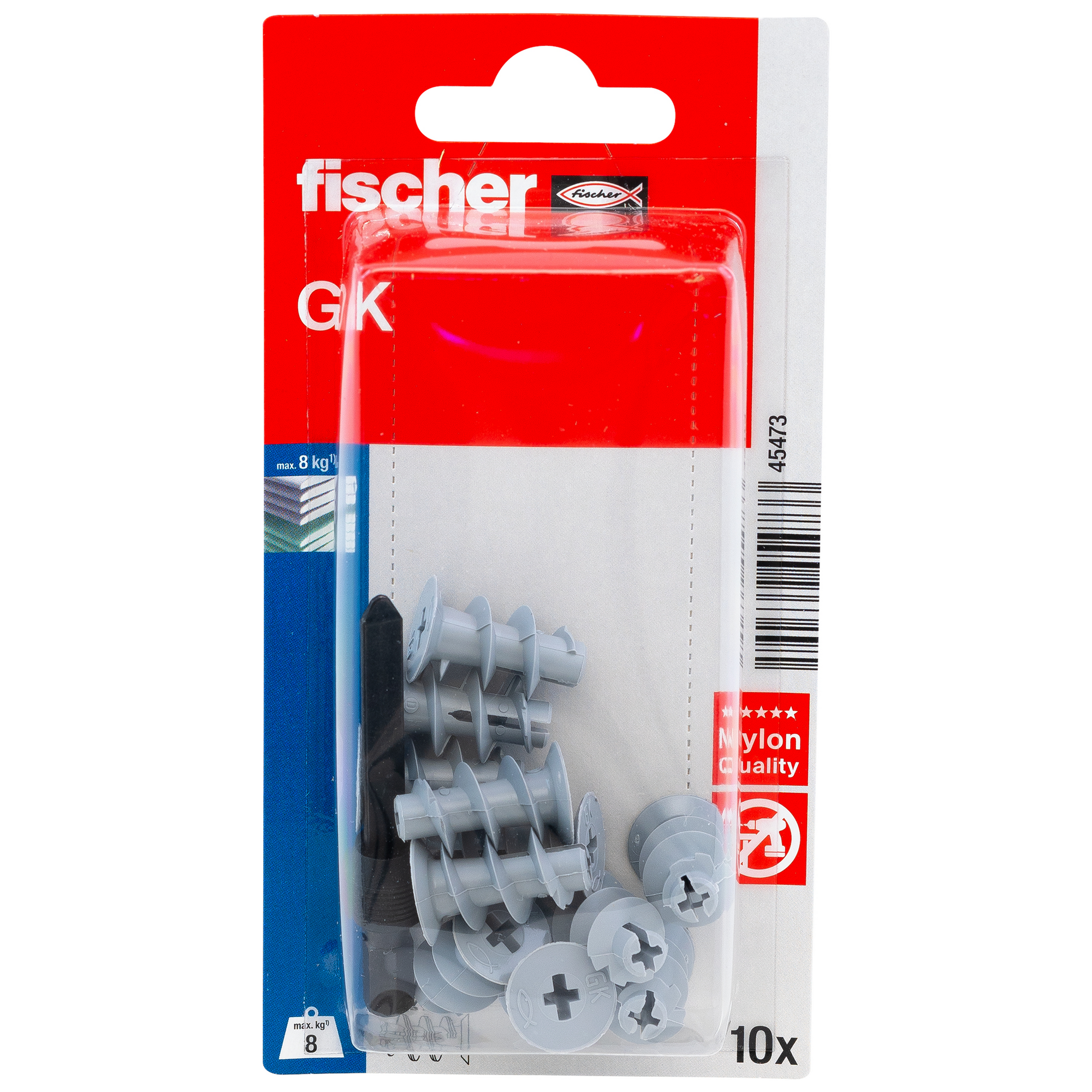 Gipskartondübel 'GK' 2,2 mm 10 Stück