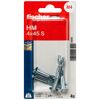 Hohlraum-Metalldübel 'HM S' 4,6 mm 4 Stück