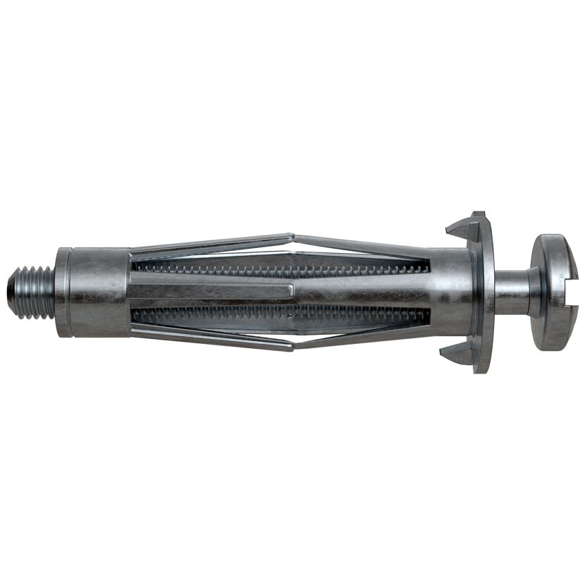 Hohlraum-Metalldübel 'HM' Ø 5 x 37 mm mit metrischer Schraube 8-teilig