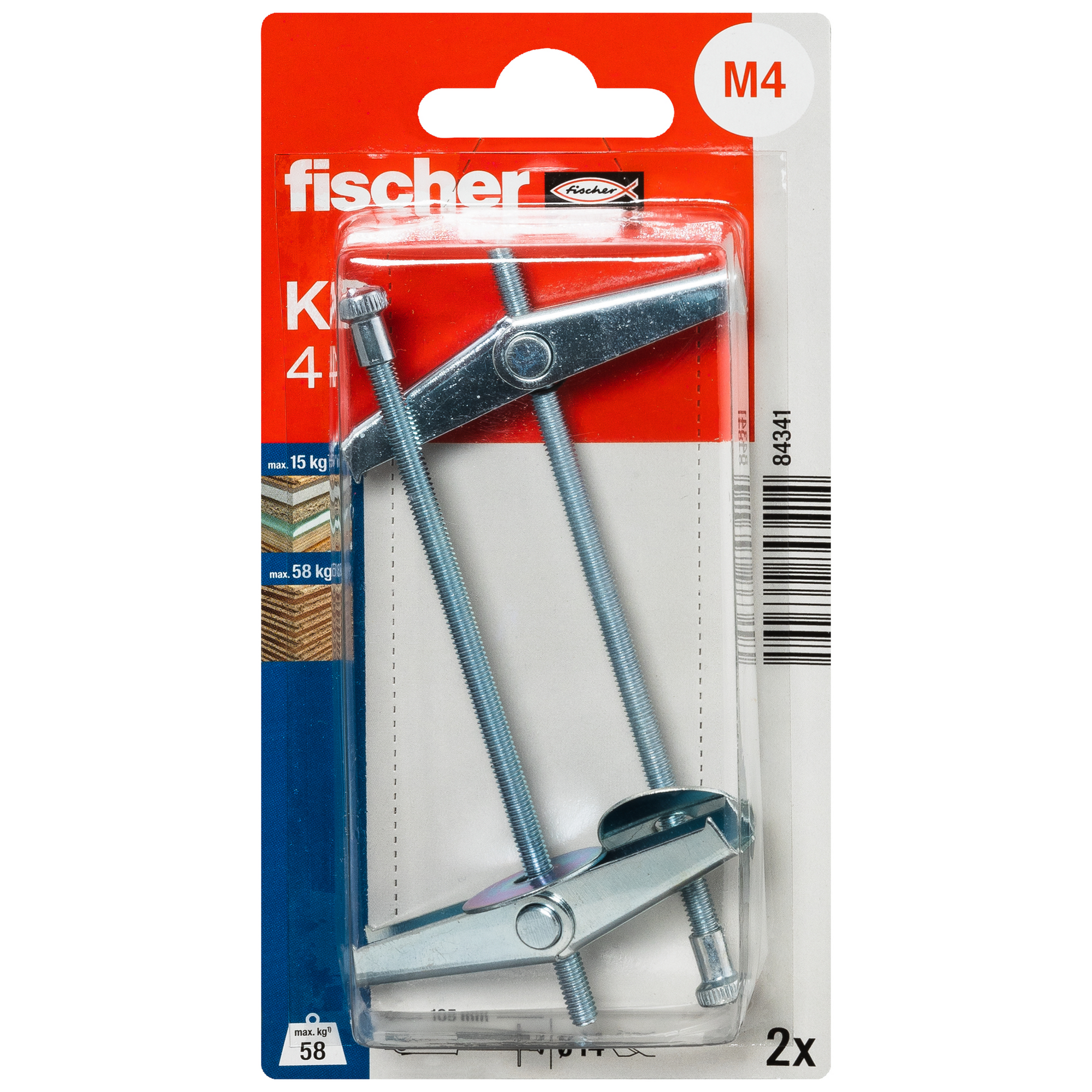 Kippdübel 'KD' 10,5 mm 2 Stück