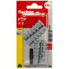 Porenbetondübel 'Turbo FTP K' 5 mm 4 Stück