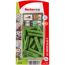 Universaldübel 'UX Green' Ø 6 x 35 mm mit Rand 20 Stück