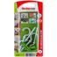 Universaldübel UX Green Ø 6 x 35 mm mit Rand und Rundhaken 8-teilig