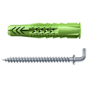 Universaldübel 'UX Green R WH' 3,5 mm 4 Stück