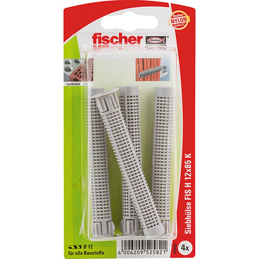 Ankerhülse 'FIS H' Ø 12 x 85 mm, 4 Stück