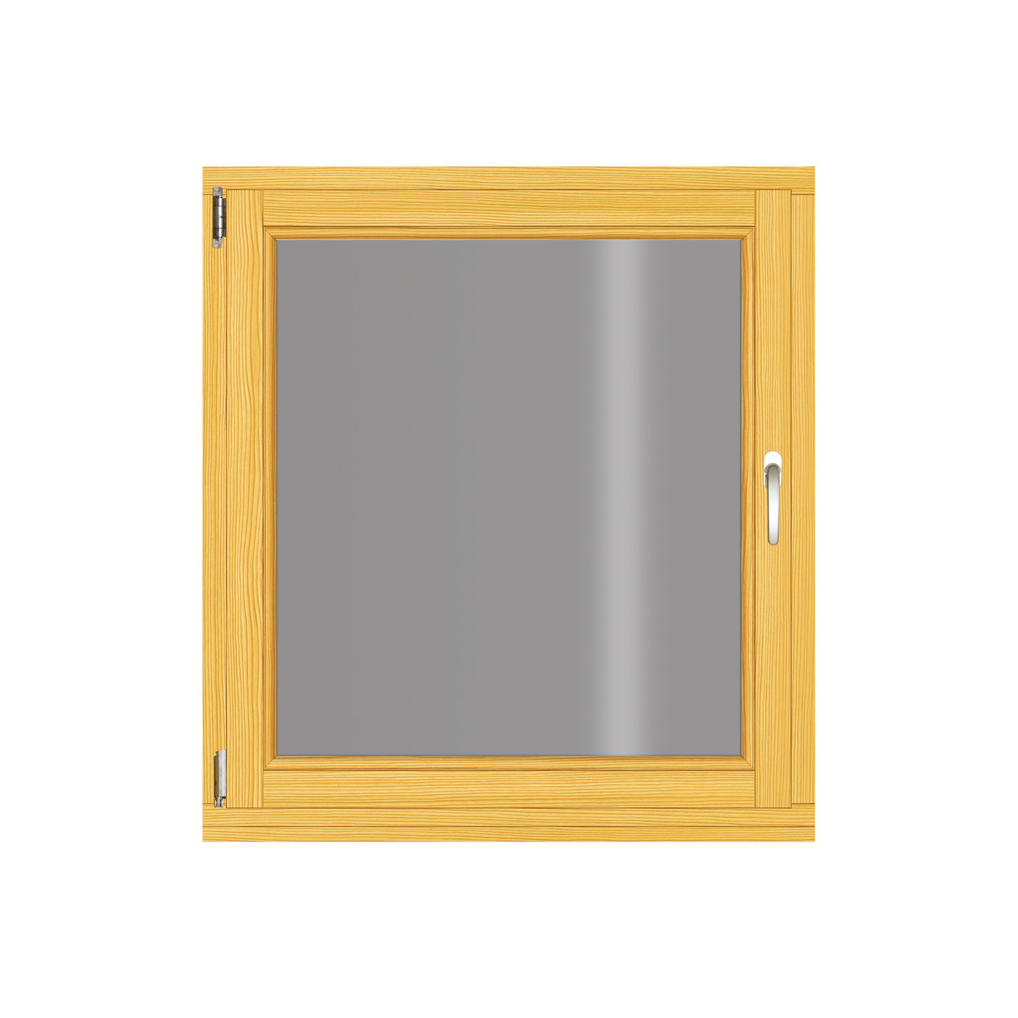 Holzfenster 780 x 980 mm Fichte DIN links + product picture