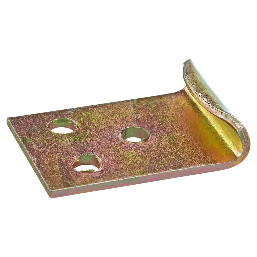 Schließhaken gelb verzinkt 38 x 28 mm
