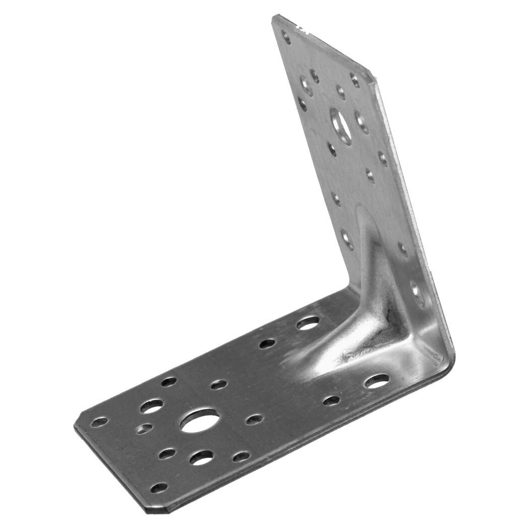Winkelverbinder verzinkt 10 x 10 x 0,9 cm