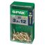 Senkkopfschrauben 25 Stück Ø 3,5 mm 12 mm