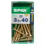 Senkkopfschrauben Ø 3,5 x 40 mm 20 Stück