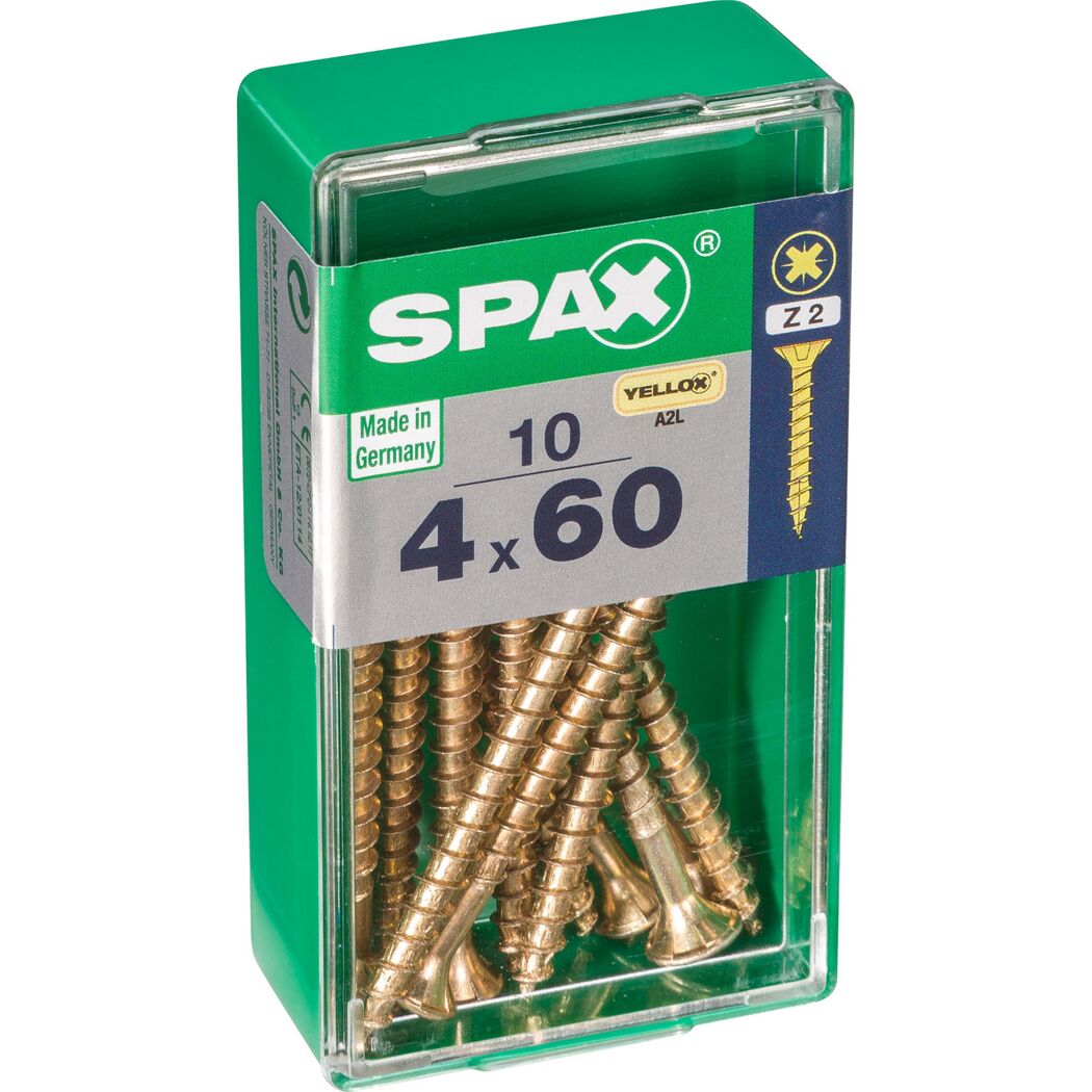 Senkkopfschrauben 10 Stück Ø 4 mm 60 mm