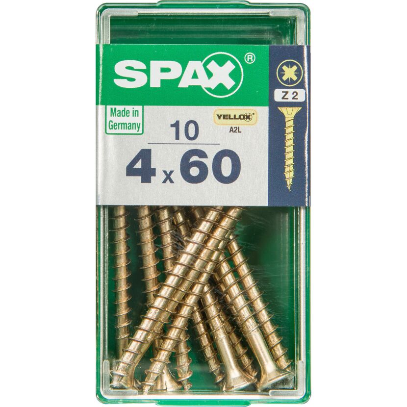 Senkkopfschrauben 10 Stück Ø 4 mm 60 mm
